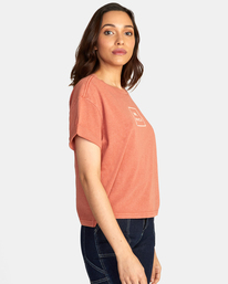 5 VA All The Way Roll It Graphic Tee Brown AVJZT00533 RVCA