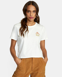 0 Fungi Boxed Tee White AVJZT00536 RVCA
