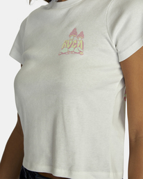 2 Mycelium Graphic Tee White AVJZT00545 RVCA