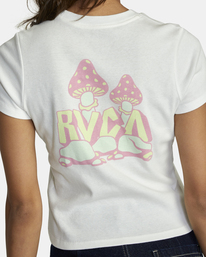6 Mycelium Graphic Tee White AVJZT00545 RVCA