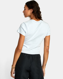 rvca, Transcend Graphic Tee, HALOGEN BLUE (bzk0) TRANSCEND SS AVJZT00547