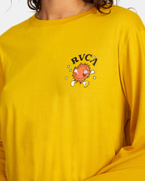 2 Fiery Long Sleeve Tee White AVJZT00558 RVCA