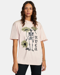 rvca, Forever Graphic Tee, ROSE SMOKE (mfh0) FOREVER SS AVJZT00565