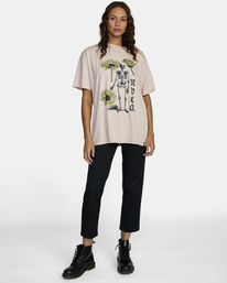 3 Forever Graphic Tee Pink AVJZT00565 RVCA