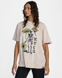 4 Forever Graphic Tee Pink AVJZT00565 RVCA