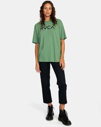 3 Big RVCA Anyday Graphic Tee Green AVJZT00575 RVCA