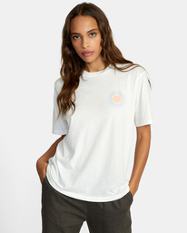 0 Thoughts Tee White AVJZT00585 RVCA
