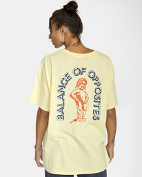 6 Cherub Boy Graphic Tee Yellow AVJZT00601 RVCA