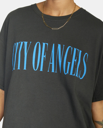 5 City Of Angels Graphic Tee Black AVJZT00602 RVCA