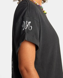 11 Mister Cartoon Yin Yang Graphic Tee Black AVJZT00606 RVCA
