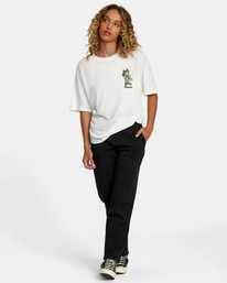 3 Hawaii Wish You Were Here Graphic Tee White AVJZT00610 RVCA