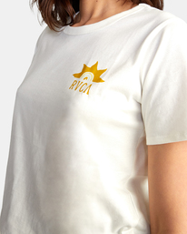 2 Hawaii Sunrise Boxy Tee White AVJZT00611 RVCA