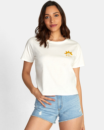 0 Hawaii Sunrise Boxy Tee White AVJZT00611 RVCA