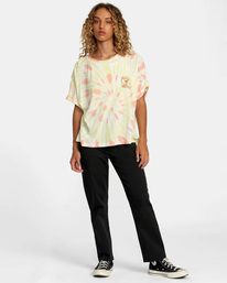 3 Palm Hawaii Graphic Tee White AVJZT00612 RVCA