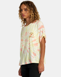 4 Palm Hawaii Graphic Tee White AVJZT00612 RVCA
