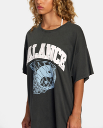 2 All Net Baggie T-Shirt Black AVJZT00656 RVCA