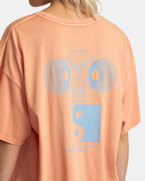 2 Retreat Baggie T-Shirt Orange AVJZT00658 RVCA