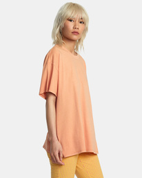 5 Retreat Baggie T-Shirt Orange AVJZT00658 RVCA