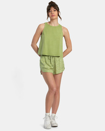 3 Traveler Tank Top Green AVJZT00673 RVCA