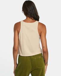 1 Traveler Tank Top Beige AVJZT00673 RVCA