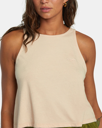 2 Traveler Tank Top Beige AVJZT00673 RVCA