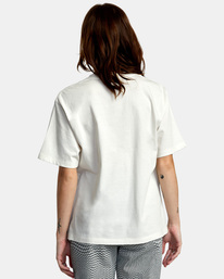 rvca, Fly Guy Anyday T-Shirt, VINTAGE WHITE (vwt) Fly Guy Anyday - T-Shirt for Women AVJZT00674