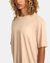 2 PTC Anyday T-Shirt Beige AVJZT00689 RVCA