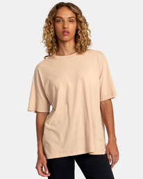 rvca, PTC Anyday T-Shirt, NUDE (nud) PTC ANYDAY TEE SS AVJZT00689