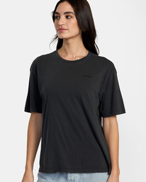 2 PTC Anyday T-Shirt Black AVJZT00689 RVCA