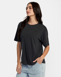 4 PTC Anyday T-Shirt Black AVJZT00689 RVCA