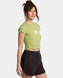 5 Tangled Classmate T-Shirt Green AVJZT00694 RVCA