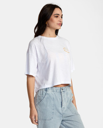 5 Hawaii Hex Tee White AVJZT00703 RVCA