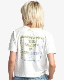 1 Splitter T-shirt White AVJZT00732 RVCA