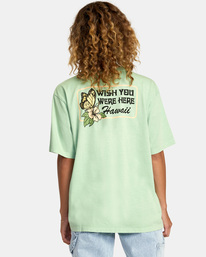 1 Hibiscus Hawaii - T-Shirt für Frauen Blau AVJZT00734 RVCA
