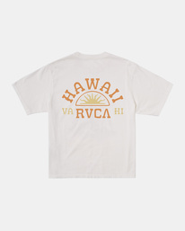7 Hawaii Sunrise VA - T-shirt oversize pour Femme Blanc AVJZT00735 RVCA