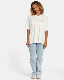 3 Hawaii Sunrise VA - T-shirt oversize pour Femme Blanc AVJZT00735 RVCA