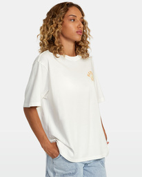 5 Hawaii Sunrise VA - T-shirt oversize pour Femme Blanc AVJZT00735 RVCA