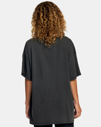 1 Martin Ander Potal Tee Black AVJZT00747 RVCA