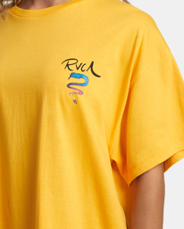 10 Rose Machado Snake - T-Shirt for Women Yellow AVJZT00772 RVCA