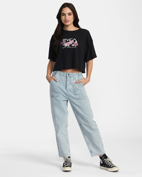 3 Rose Namajunas Romance - T-Shirt for Women Black AVJZT00787 RVCA