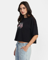 4 Rose Namajunas Romance - T-Shirt for Women Black AVJZT00787 RVCA