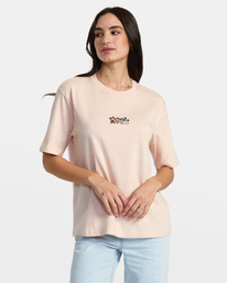 DOODLE FLOWER SHORT SLV  AVJZT00812