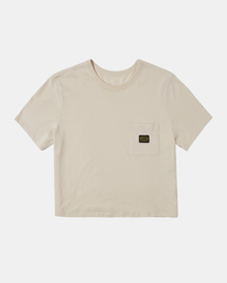 7 Recession Pocket - T-Shirt for Women White AVJZT00814 RVCA