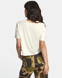 1 Recession Pocket - T-Shirt for Women White AVJZT00814 RVCA