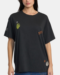 2 Zzzen - T-Shirt for Women Black AVJZT00859 RVCA