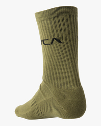 3 2 Pack RVCA Tossed Crew Socks  AVYAA00185 RVCA