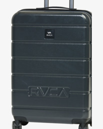 6 RVCA VA Medium Roller Hardcase Suitcase Black AVYBL00106 RVCA