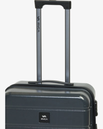 9 RVCA VA Medium Roller Hardcase Suitcase Black AVYBL00106 RVCA