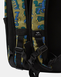7 Curb Skate 29 L Skate Backpack Green AVYBP00119 RVCA
