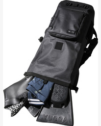6 Weld - Wasserabweisender Surf-Rucksack für Männer Schwarz AVYBP00127 RVCA